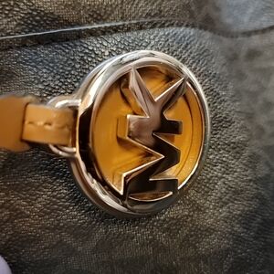 Michael Kors Beige and Brown Handbag